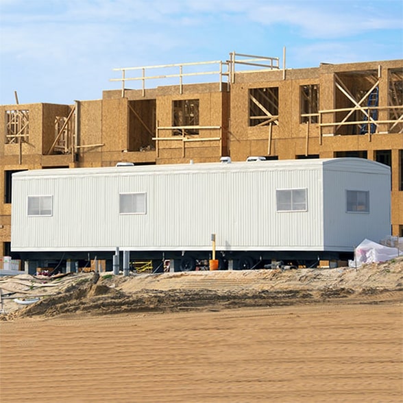 construction & jobsite shower trailers may include features such as private stalls, changing areas, and hot water capabilities